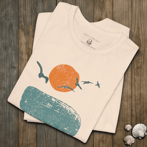 South Bound Tee | Tropical Flight Escape | Ultra - Soft Eco - Friendly Graphic Tee