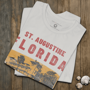 St. Augustine Florida T-Shirt | Oldest City Coastal Tee | Ultra - Soft Eco - Friendly Graphic Tee