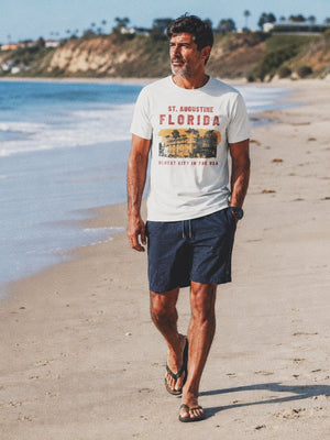 St. Augustine Florida Tee | Oldest City Coastal Tee | Ultra - Soft Eco - Friendly Graphic Tee