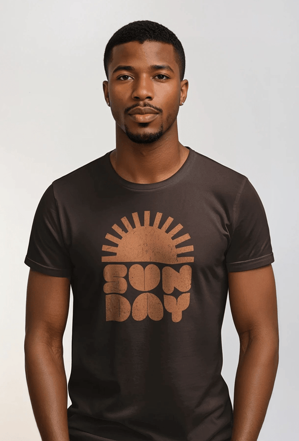 Sun Day Love T-Shirt | Vintage Eco - Friendly Ultra - Soft Graphic Tee | Ultra - Soft Eco - Friendly Graphic Tee
