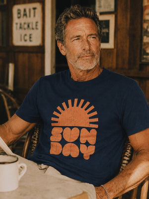 Sun Day Love Tee | Vintage Eco - Friendly Ultra - Soft Graphic Tee | Ultra - Soft Eco - Friendly Graphic Tee