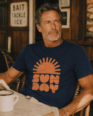 Sun Day Love Tee | Vintage Eco - Friendly Ultra - Soft Graphic Tee | Ultra - Soft Eco - Friendly Graphic Tee