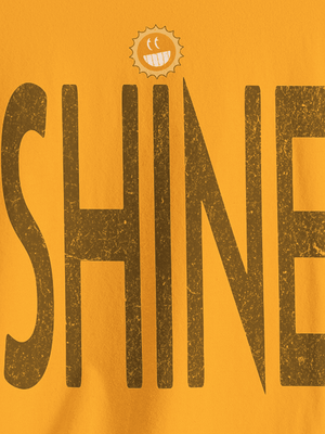 Sun Shine Tee | Vintage Smiling Sun Tee | Ultra - Soft Eco - Friendly Graphic Tee