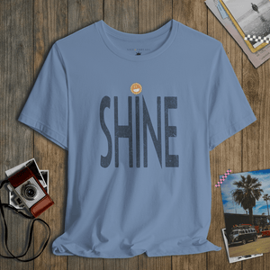 Sun Shine Tee | Vintage Smiling Sun Tee | Ultra - Soft Eco - Friendly Graphic Tee
