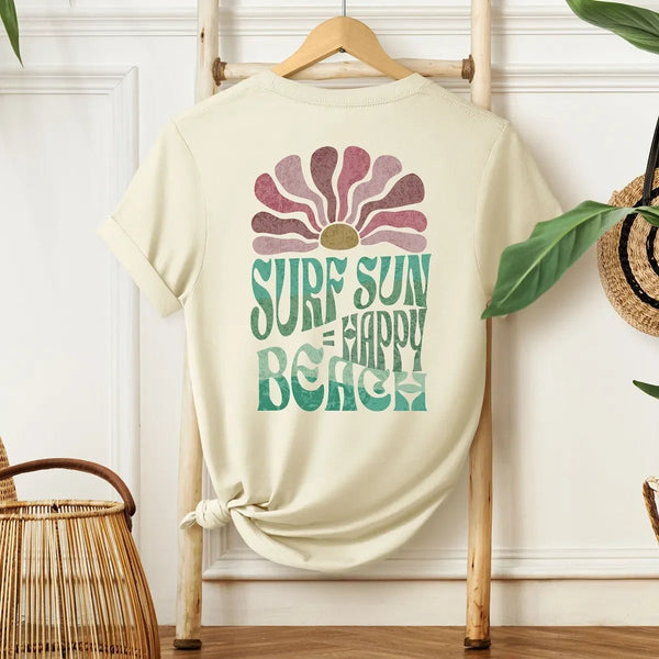 Surf Sun Beach = Happy - Salt + Threads Co.