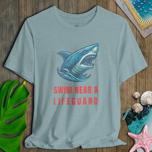 Swim Near Lifeguard Shark Tee - Salt + Threads Co.