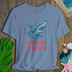 Swim Near Lifeguard Shark Tee - Salt + Threads Co.