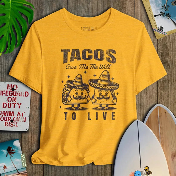 Tacos Give Me Life Tee - Salt + Threads Co.