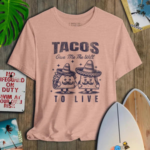 Tacos Give Me Life Tee - Salt + Threads Co.