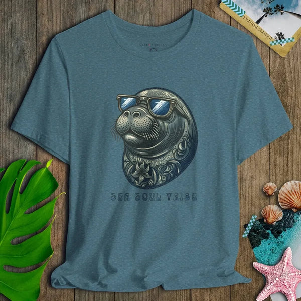 The Inked Manatee Tee - Salt + Threads Co.