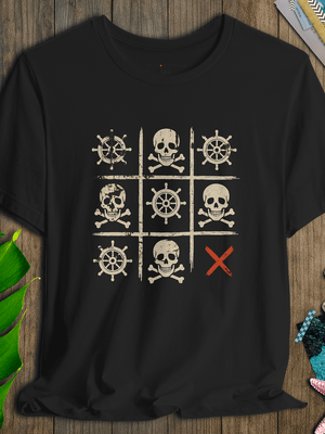 Tic Tac Treasure Map T-Shirt | Ultra - Soft Eco - Friendly Graphic Tee | Ultra - Soft Eco - Friendly Graphic Tee