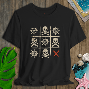 Tic Tac Treasure Map T-Shirt | Ultra - Soft Eco - Friendly Graphic Tee | Ultra - Soft Eco - Friendly Graphic Tee