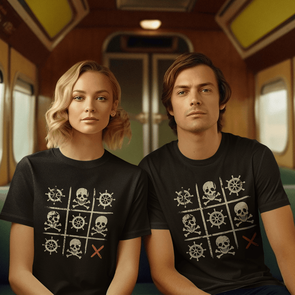 Tic Tac Treasure Map T-Shirt | Ultra - Soft Eco - Friendly Graphic Tee | Ultra - Soft Eco - Friendly Graphic Tee