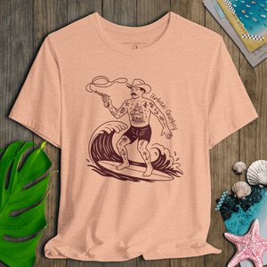 Urban Cowboy T-Shirt | Vintage Eco - Friendly Graphic Tee | Ultra - Soft Eco - Friendly Graphic Tee