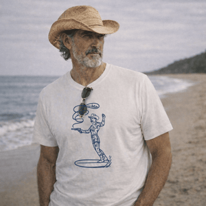 Urban Cowboy Tee | Vintage Surf Western | Ultra - Soft Eco - Friendly Graphic Tee