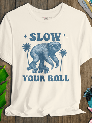Venice Sloth Skate Tee | Laid - Back Coastal Vibe | Ultra - Soft Eco - Friendly Graphic Tee