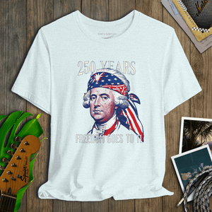 Washington Goes to 11 Tee | 250 Years Rock Tee | Ultra - Soft Eco - Friendly Graphic Tee
