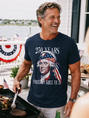 Washington Goes to 11 Tee | 250 Years Rock Tee | Ultra - Soft Eco - Friendly Graphic Tee
