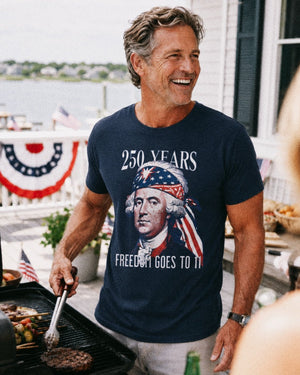 Washington Goes to 11 Tee | 250 Years Rock Tee | Ultra - Soft Eco - Friendly Graphic Tee