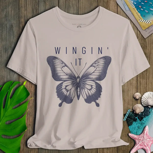 Wingin’ It Endangered Butterfly Tee - Salt + Threads Co.