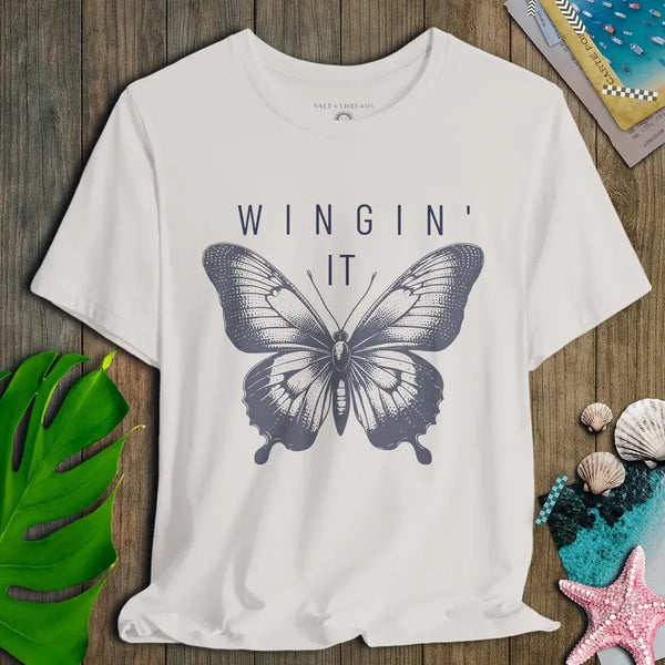 Wingin’ It Endangered Butterfly Tee - Salt + Threads Co.